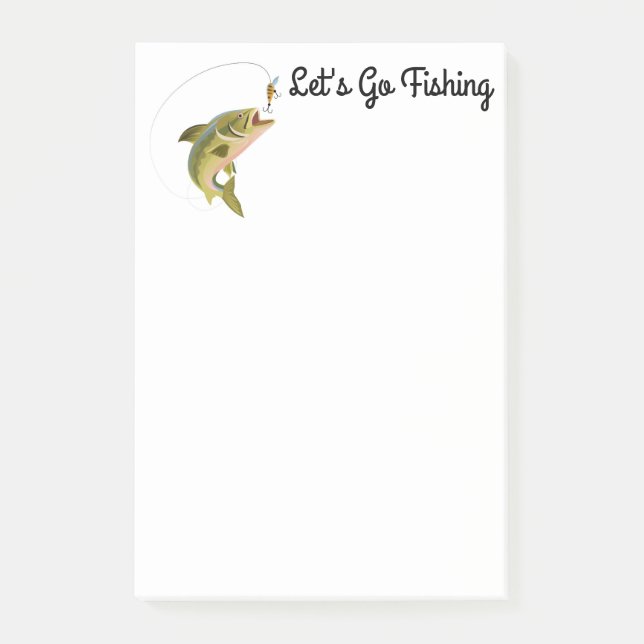 Post-it-Notes-Fishing Post-it Notes (Front)