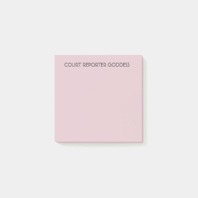 Post-It Notes for Court Reporters (Front)