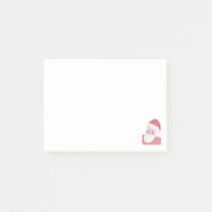 Post It Notes from Pointillism Santa Claus