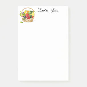 Post-it-Notes-Fruit Basket Post-it Notes