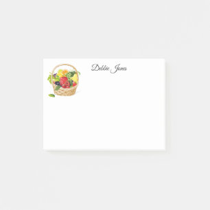 Post-it-Notes-Fruit Basket Post-it Notes