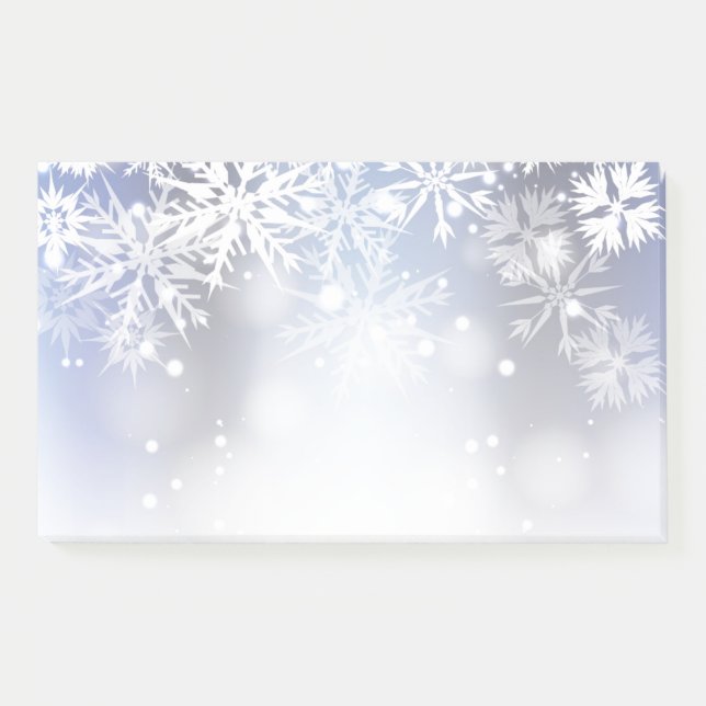 Post-it-Notes-Holiday Snowflakes Post-it Notes (Front)