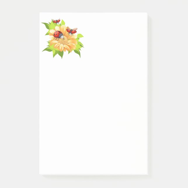 Post-it-Notes-Ladybugs Post-it Notes (Front)