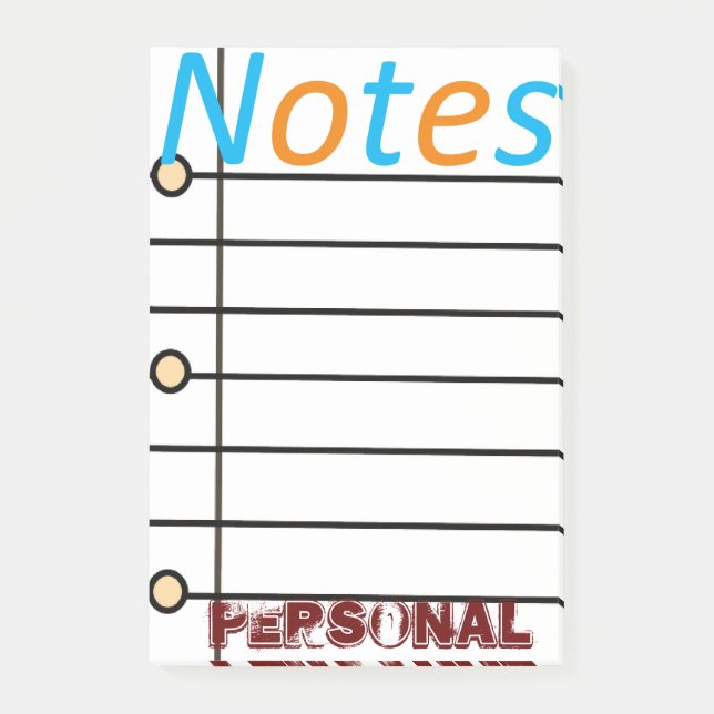 Post-it Notes Notes (Front)