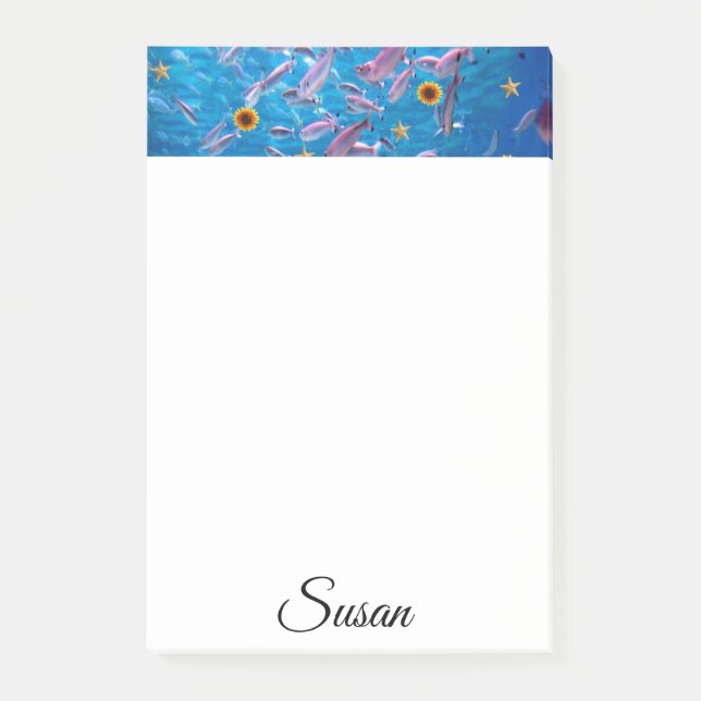 Post-it Notes Ocean (Front)
