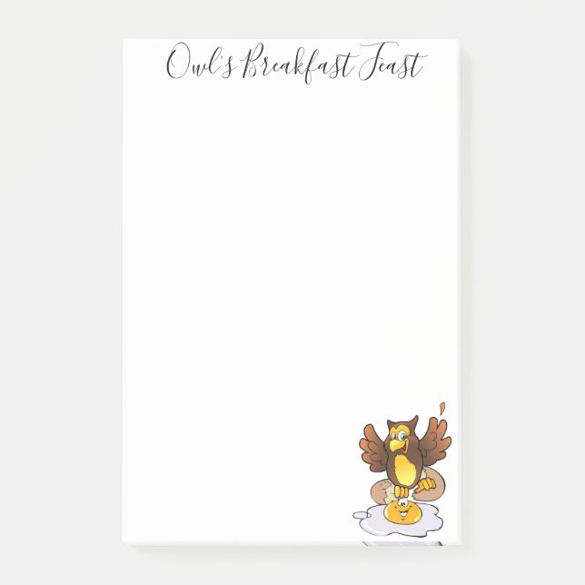 Post-it Notes Owl's Eggs (Front)
