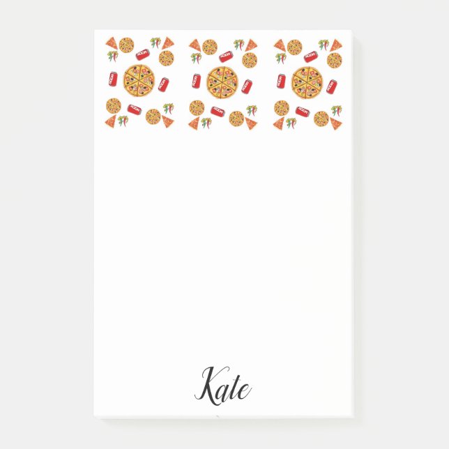 Post-it Notes Pizza (Front)