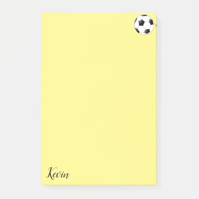 Post-it Notes Soccer (Front)