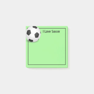 Post-it-Notes-Soccer Ball Post-it Notes
