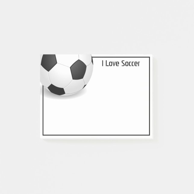 Post-it-Notes-Soccer Ball Post-it Notes (Front)