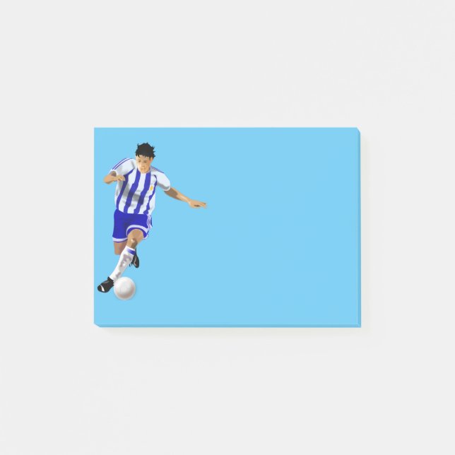 Post-it-Notes-Soccer Player Post-it Notes (Front)