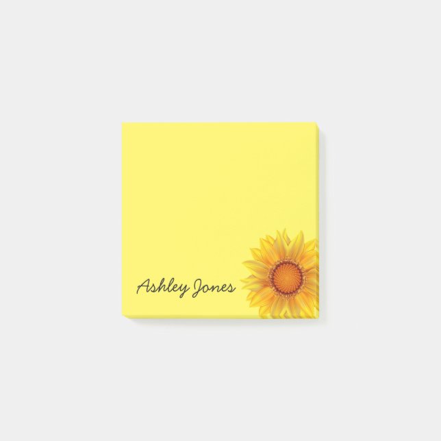 Post-it-Notes-Sunflower Post-it Notes (Front)