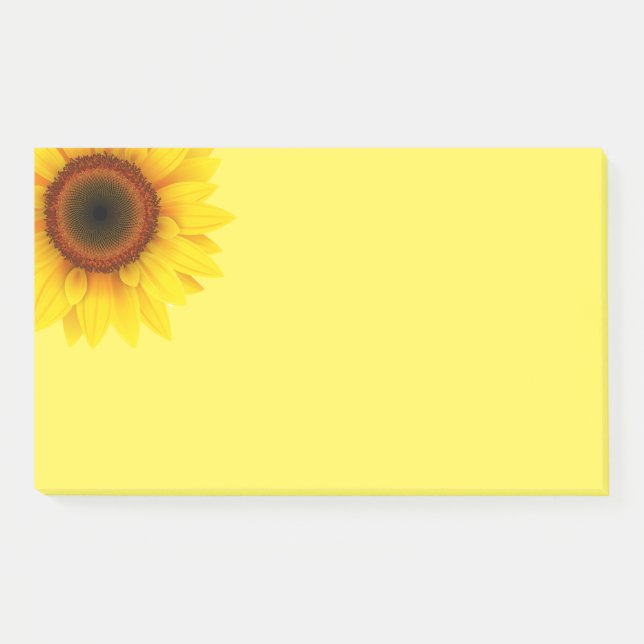 Post-it-Notes-Sunflower Post-it Notes (Front)