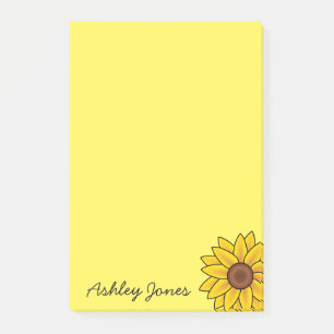 Post-it-Notes-Sunflower Post-it Notes
