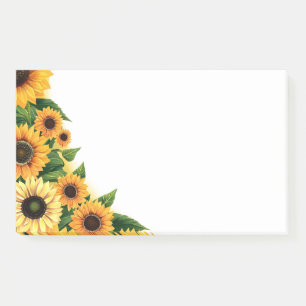 Post-it-Notes-Sunflowers Post-it Notes