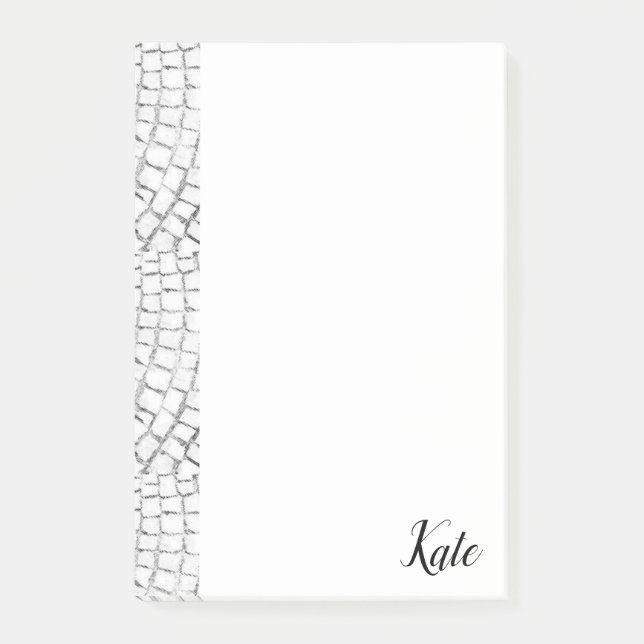 Post-it Notes White Pavers (Front)