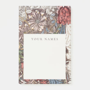 POST-IT NOTES : WILLIAM MORRIS HONEYSUCKLE + TULIP