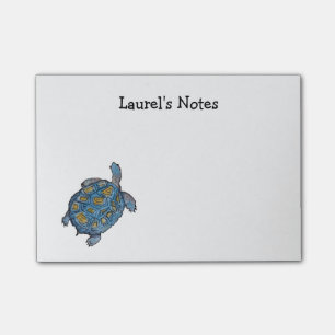 Post it Notes with Desert Tortoise