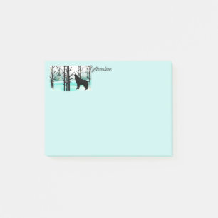 Post-it-Notes Yellowstone Wolf Post-it Notes