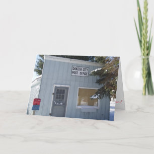 “Post Office" Christmas Card