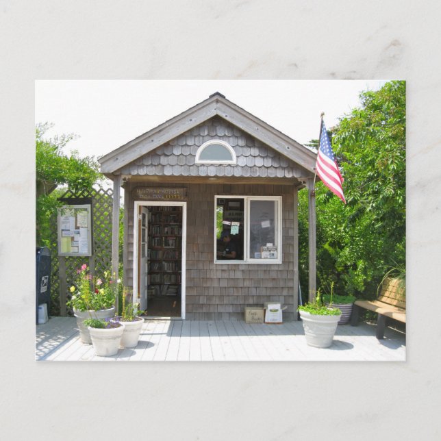 Post Office on Fire Island Postcard (Front)