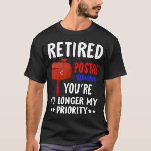 Post Office Retirement Retired Postal Worker T-Shirt