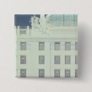 Post Office Savings Bank, Vienna 15 Cm Square Badge