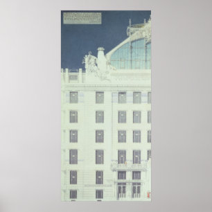 Post Office Savings Bank, Vienna Poster