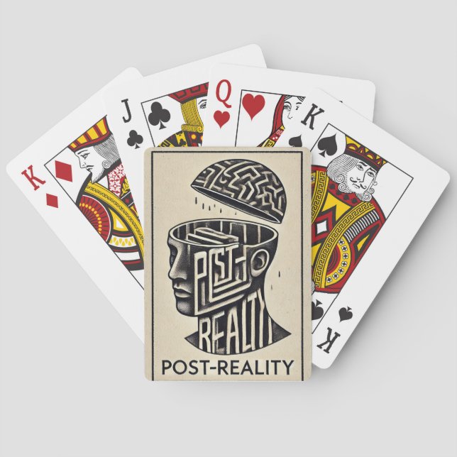 Post-Reality playing Cards (Back)