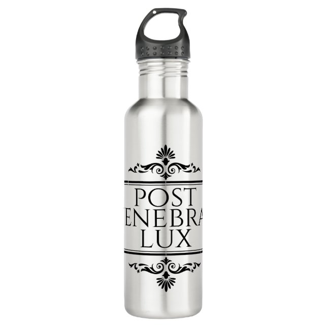 Post Tenebras Lux 710 Ml Water Bottle (Front)