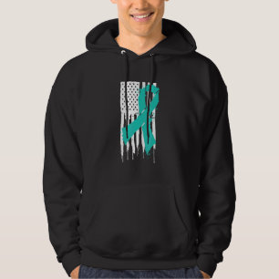 Post Traumatic Stress Disorder Awareness Month Tea Hoodie