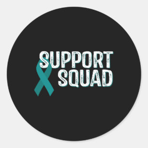 Post Traumatic Stress Disorder Awareness Support S Classic Round Sticker