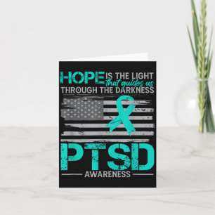 Post Traumatic Stress Disorder PTSD Card