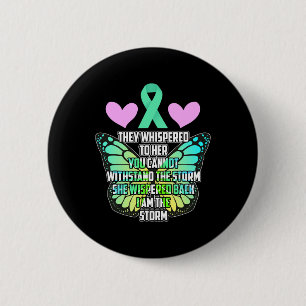 Post-traumatic Stress Disorder Warrior Ptsd Awaren 6 Cm Round Badge
