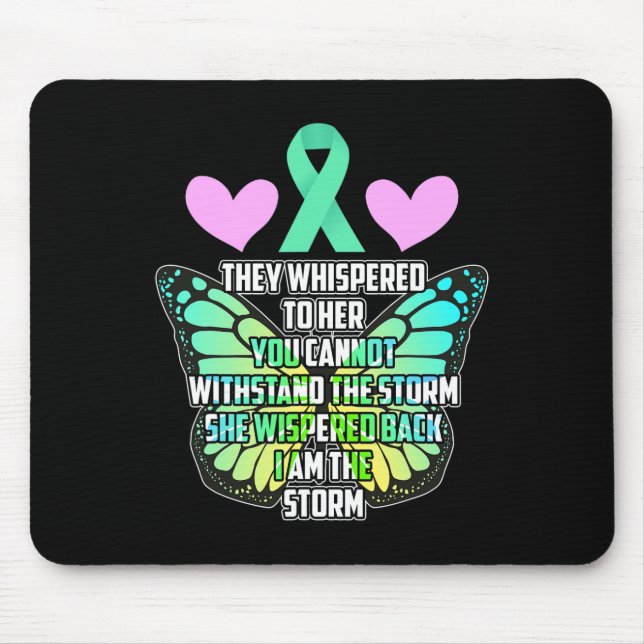 Post-traumatic Stress Disorder Warrior Ptsd Awaren Mouse Pad (Front)