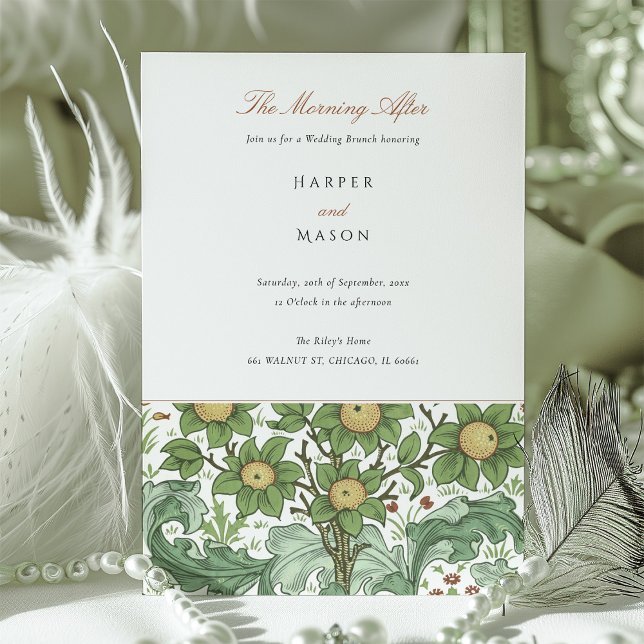 Post-Wedding Brunch Invitation - The Morning After (Creator Uploaded)