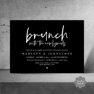 Post Wedding Brunch with the Newlyweds Celebration Invitation