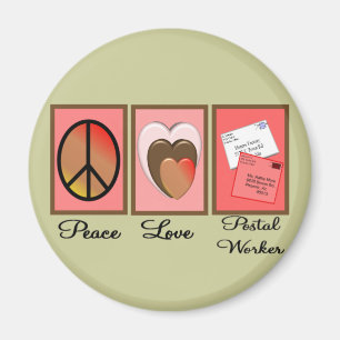 Post Worker Gifts Magnet