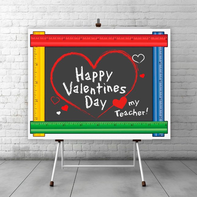 Post Your Valentine’s Day Wishes for Teacher Poster (Post Your Valentine’s Day Wishes for Teacher Poster! )