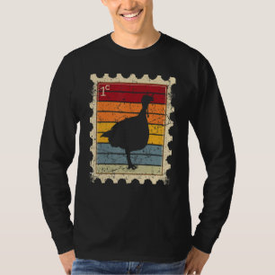 Postage Stamp With A Sunset Turkey T-Shirt