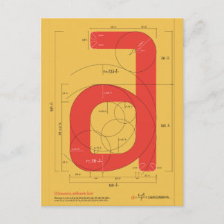 Postal Áurea Postcard