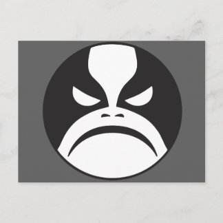 Postal Black Metal Icon Postcard