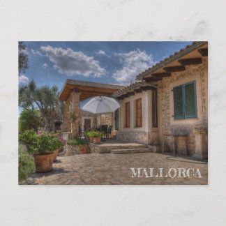 postal casa de campo en Caimari, Mallorca Postcard