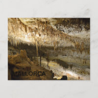 postal cuevas del drach en Porto Cristo, Mallorca