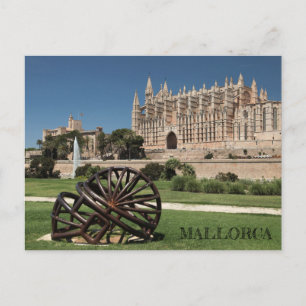 postal de la Catedral de la isla de Mallorca Postcard