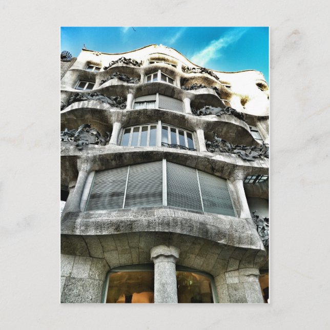 Postal de La Pedrera Postcard (Front)