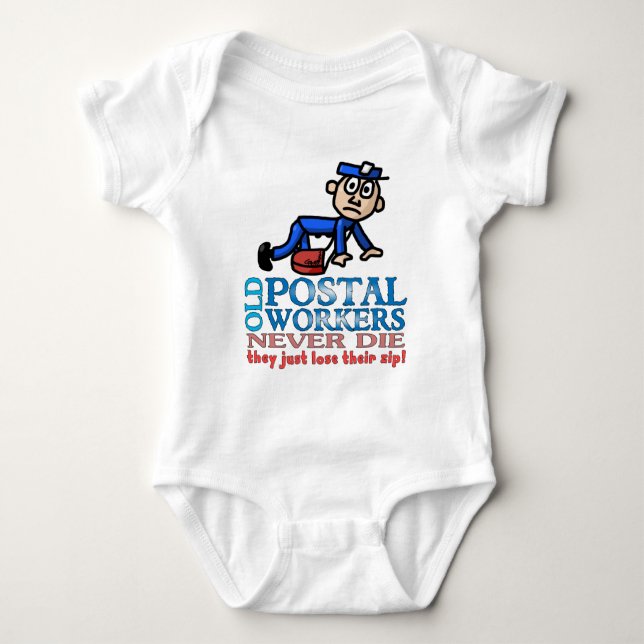 Postal Epitaph Baby Bodysuit (Front)