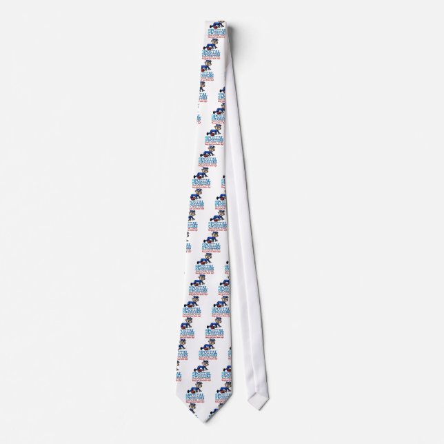 Postal Epitaph Tie (Front)