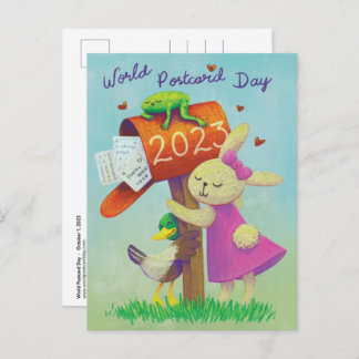 Postal Hugs (World Postcard Day 2023)