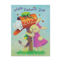 Postal Hugs (World Postcard Day 2023)